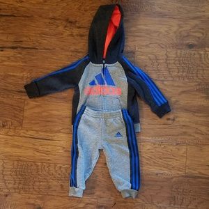 Boys 12 M Adidas sweatsuit